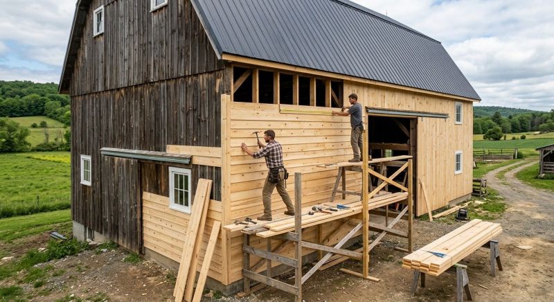 Barn Siding Installation in Saint Augustine, FL