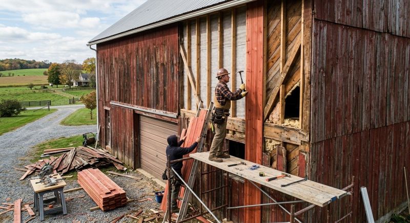 Barn Siding Replacement in Hastings, FL