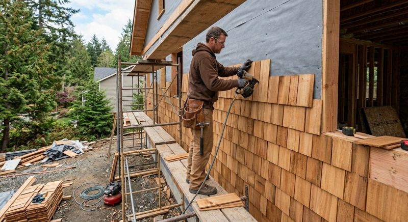 Cedar Siding Installation in Hastings, FL