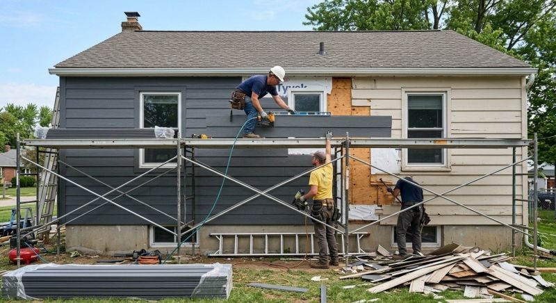 Cement Siding Replacement in Melrose, FL