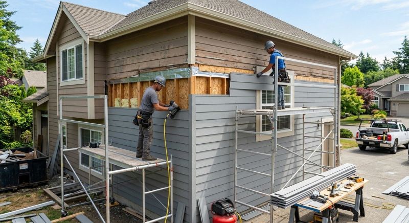 Cement Siding Replacement in Melrose, FL