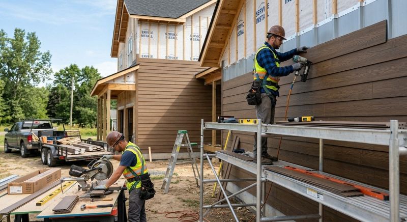 Faux Wood Siding Installation in Putnam County, FL
