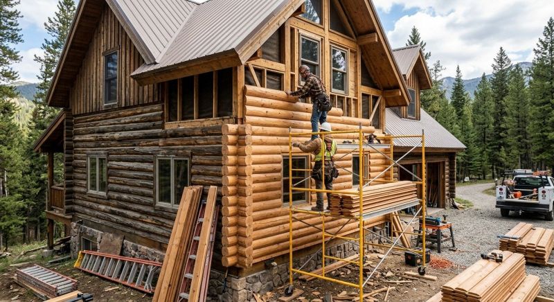 Log Home Siding Installation in Palatka, FL