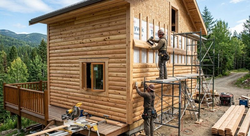 Log Siding Installation in Fort Mc Coy, FL
