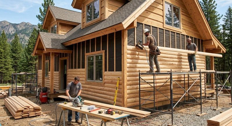 Log Siding Installation in Putnam County, FL
