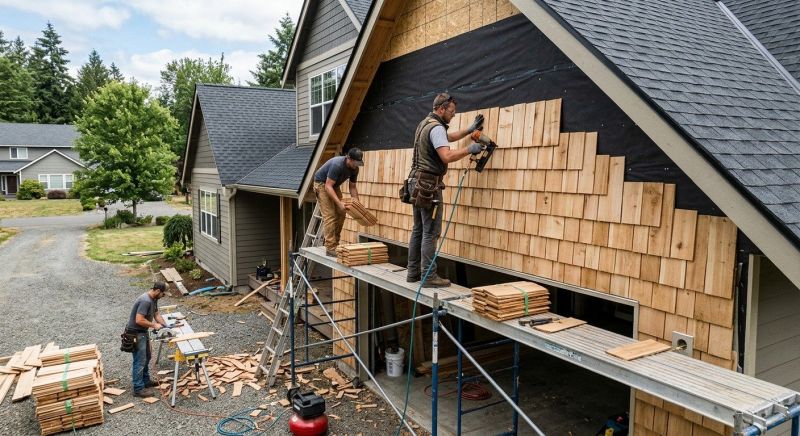 Shake Siding Installation in Melrose, FL