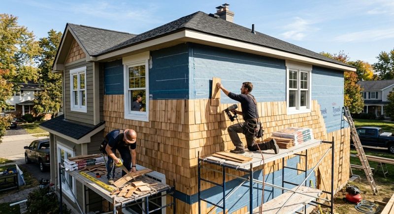 Shingle Siding Installation in Palatka, FL