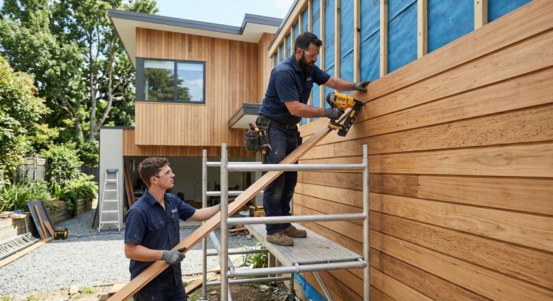 Wood Cladding Installation in Melrose, FL