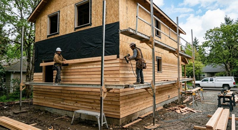 Wood Siding Installation in Melrose, FL